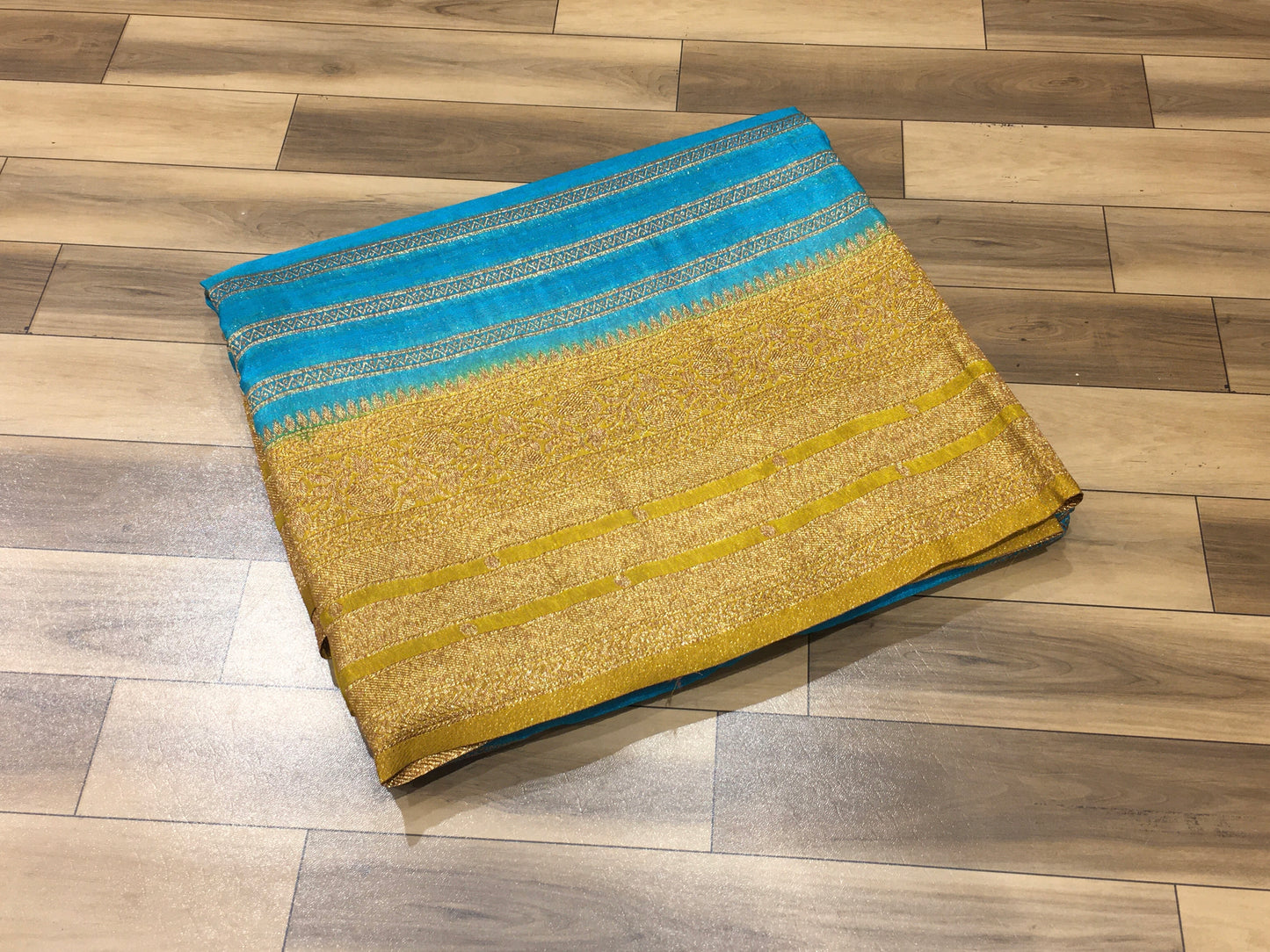 Dupion silk saree