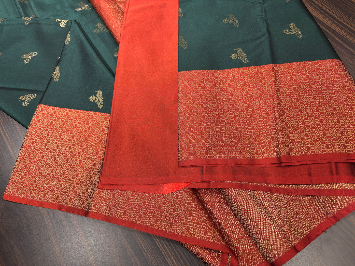 Semi Kanchipuram silk