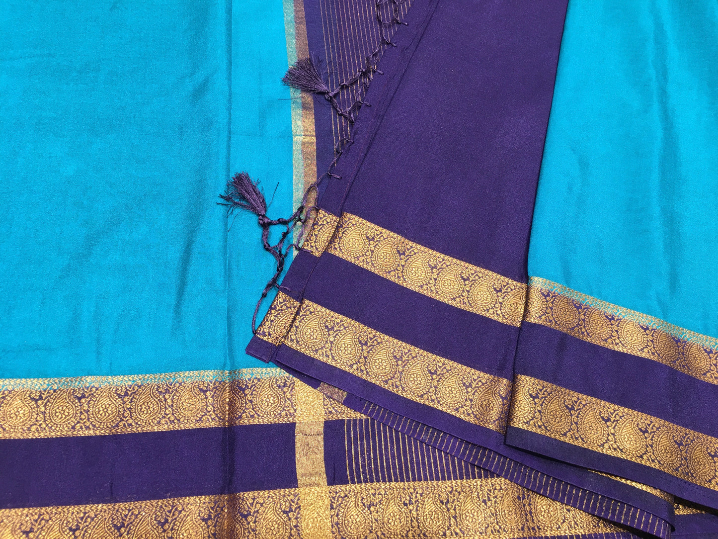 Semi Mysore Crape Silk
