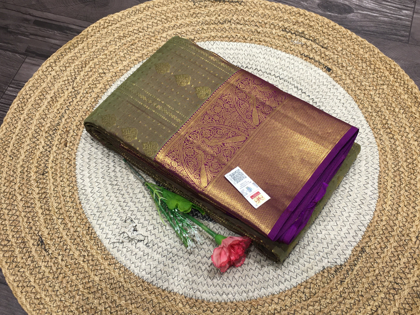 Pure Kanchipuram silk