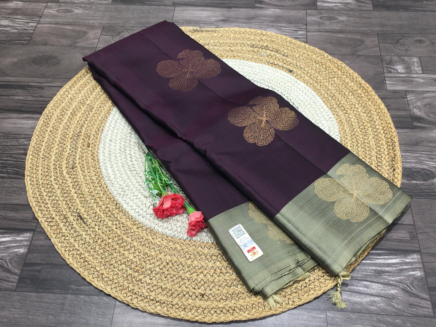 Pure Kanchipuram silk