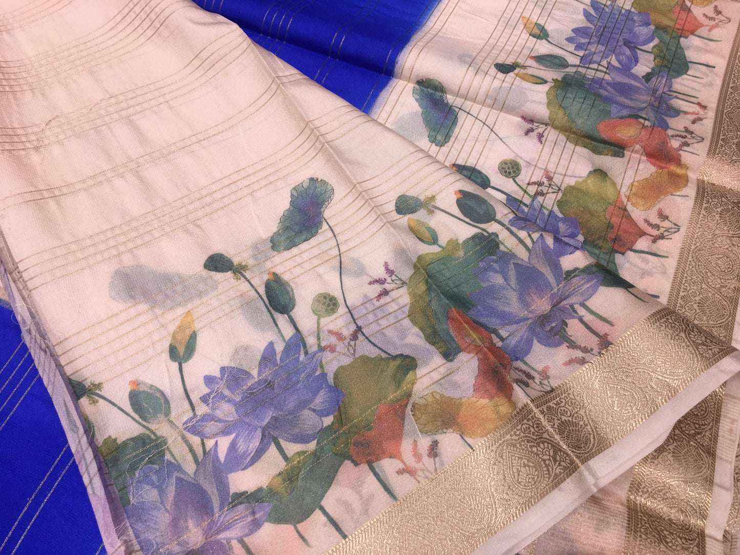 Semi Mysore Crape Silk