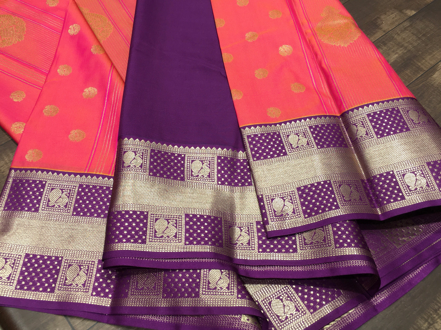 Semi Kanchipuram silk
