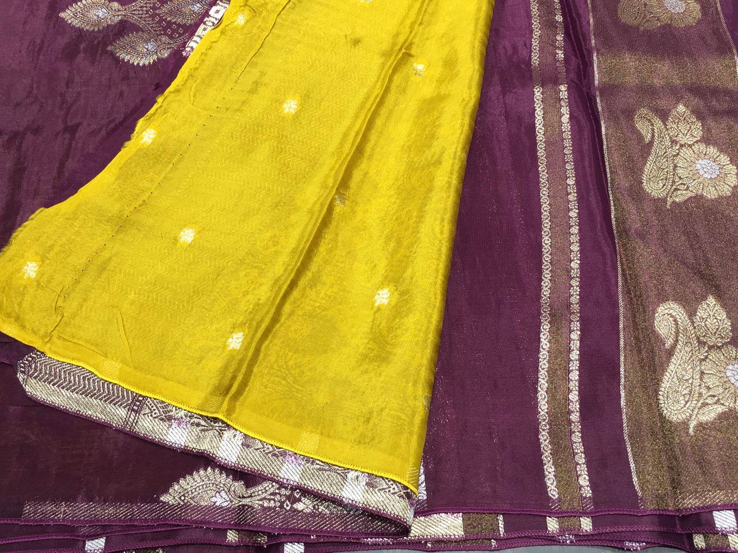 Satin crape