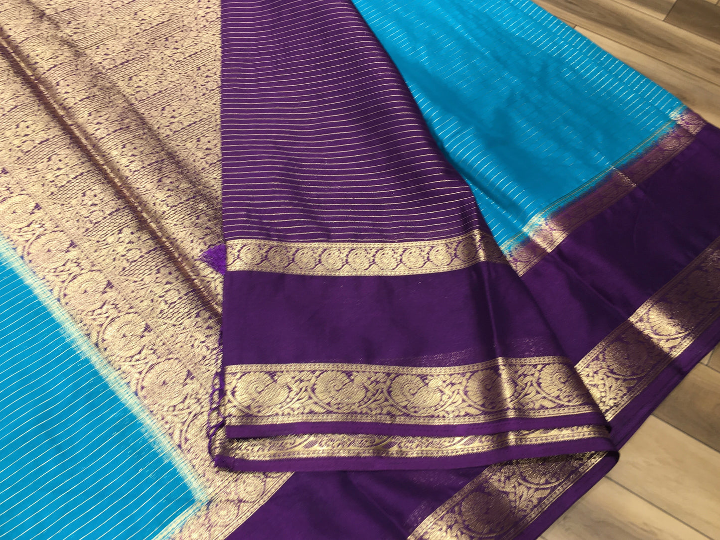 Semi Mysore crape silk