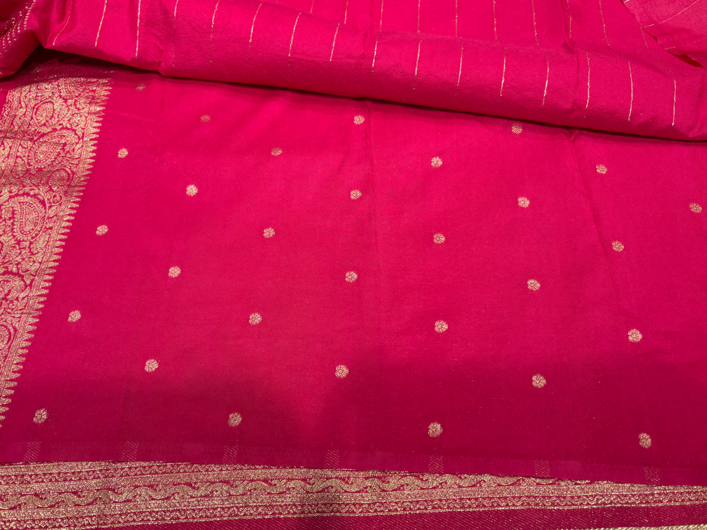 Soft crape saree
