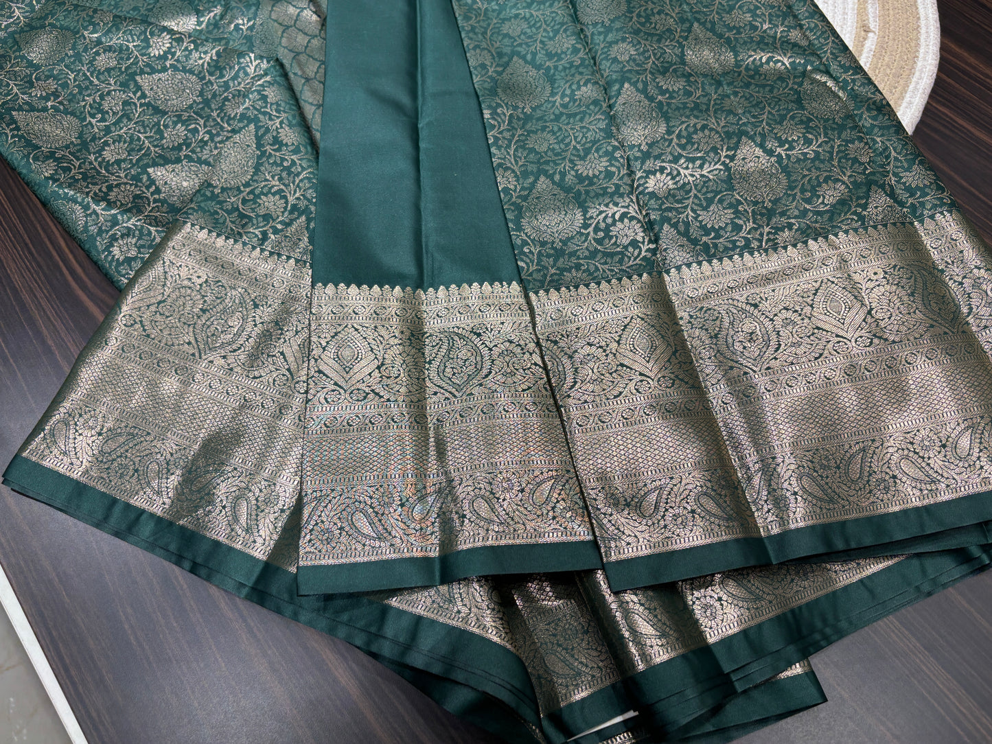 Semi Kanchipuram silk