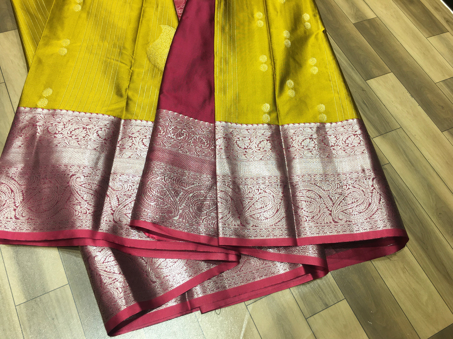 Semi Kanchipuram silk