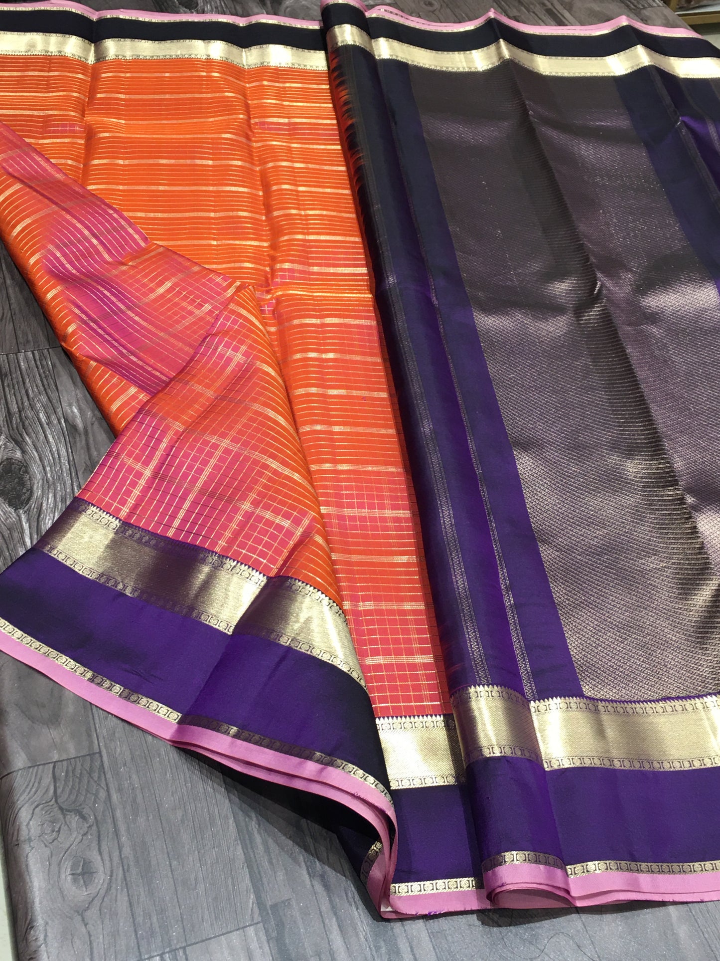 Pure Kanchipuram silk