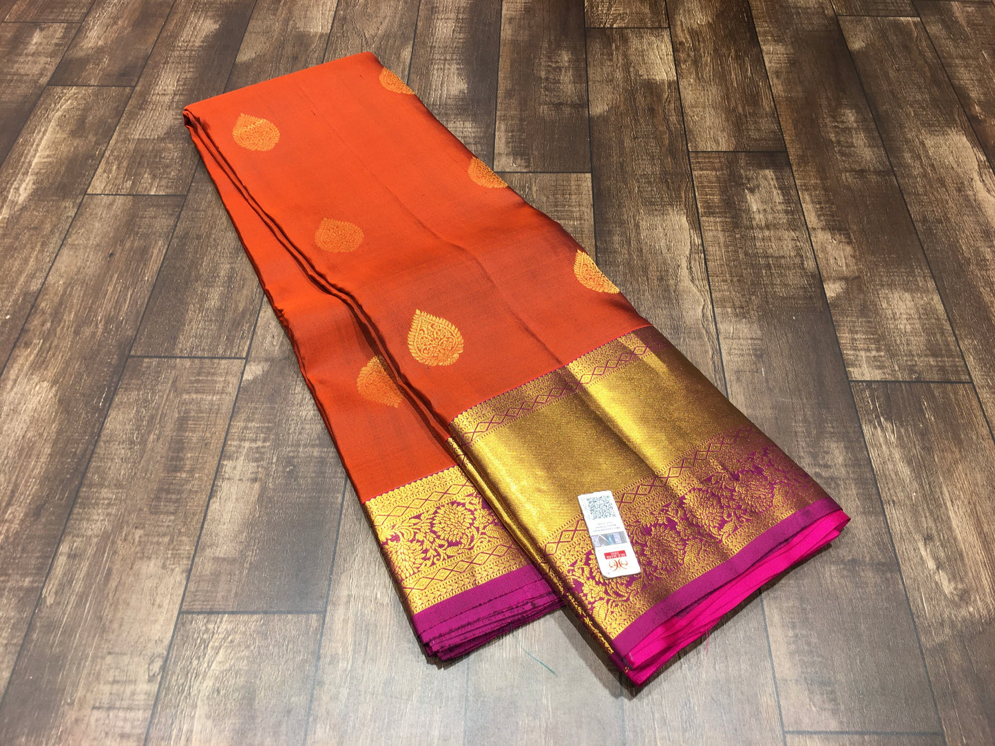 Pure Kanchipuram silk