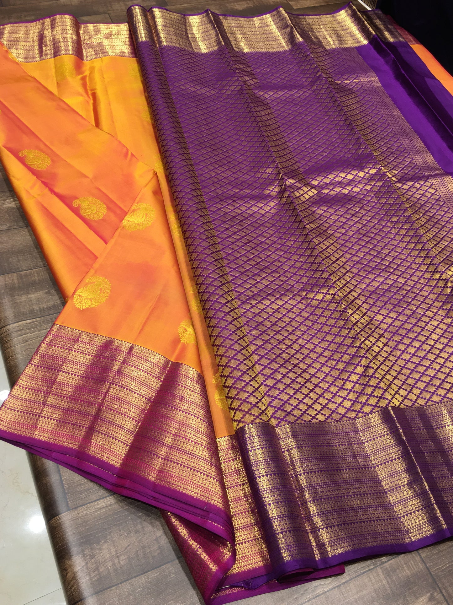 Pure Kanchipuram silk