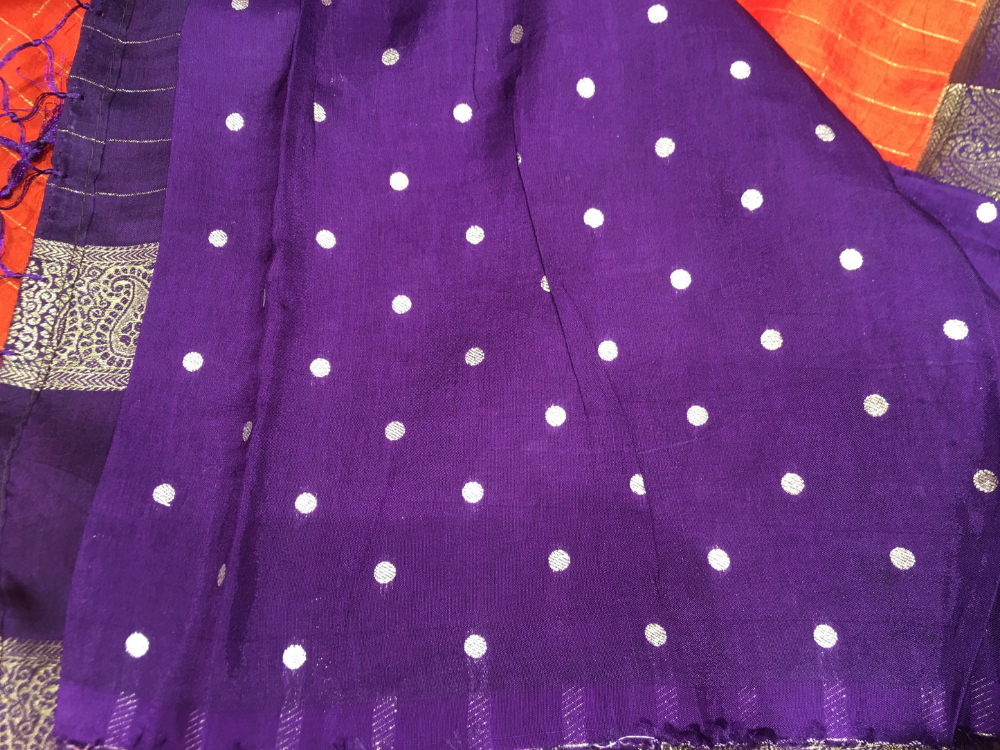 Moonga Crape Saree