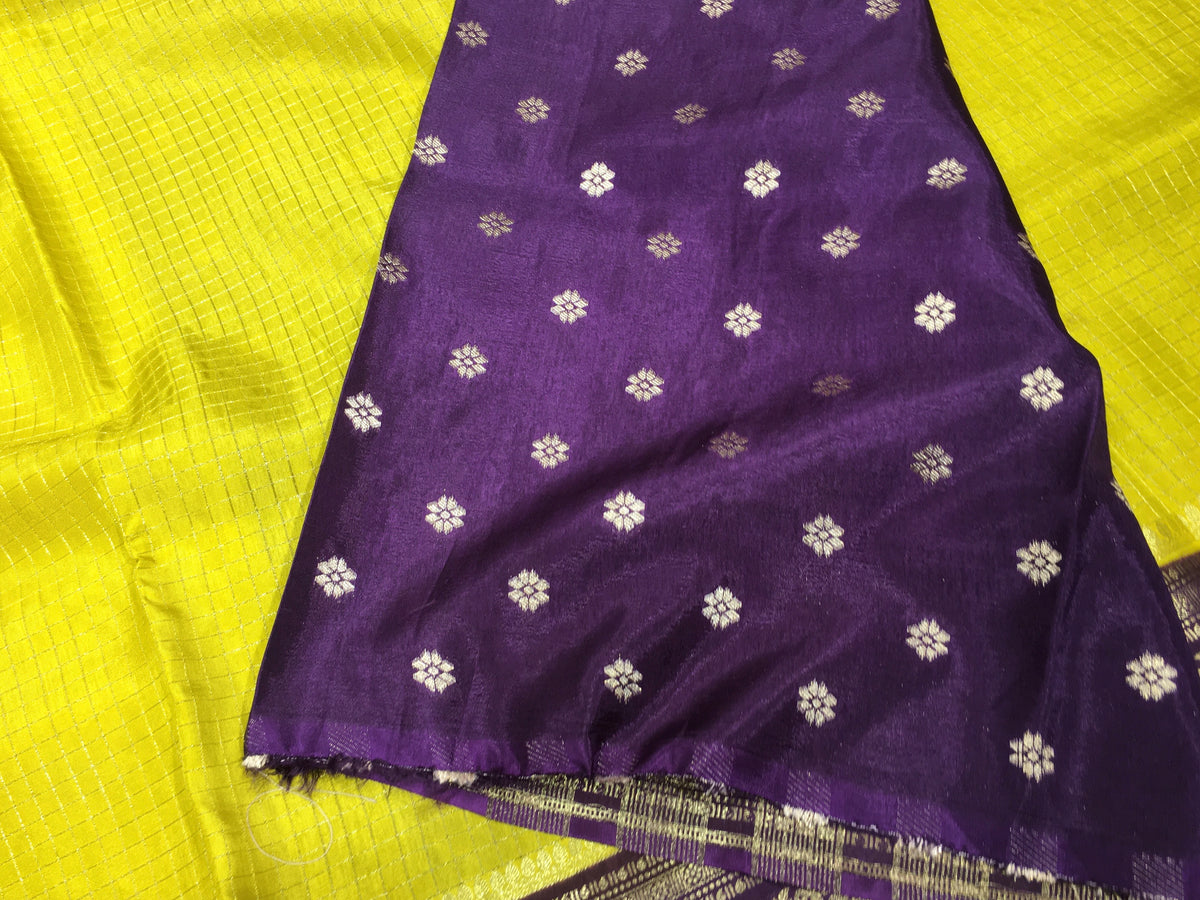 Semi Mysore Crape Silk