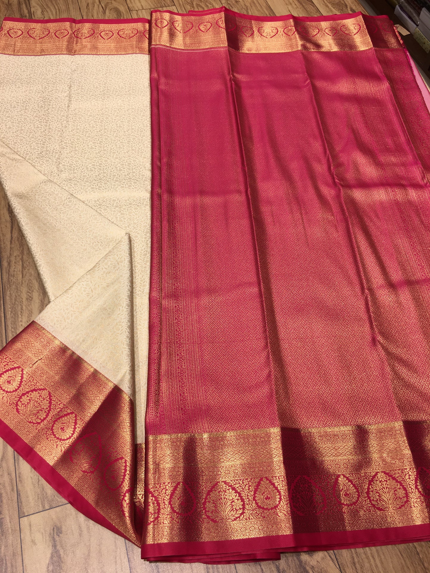 Semi Kanchipuram Brocade