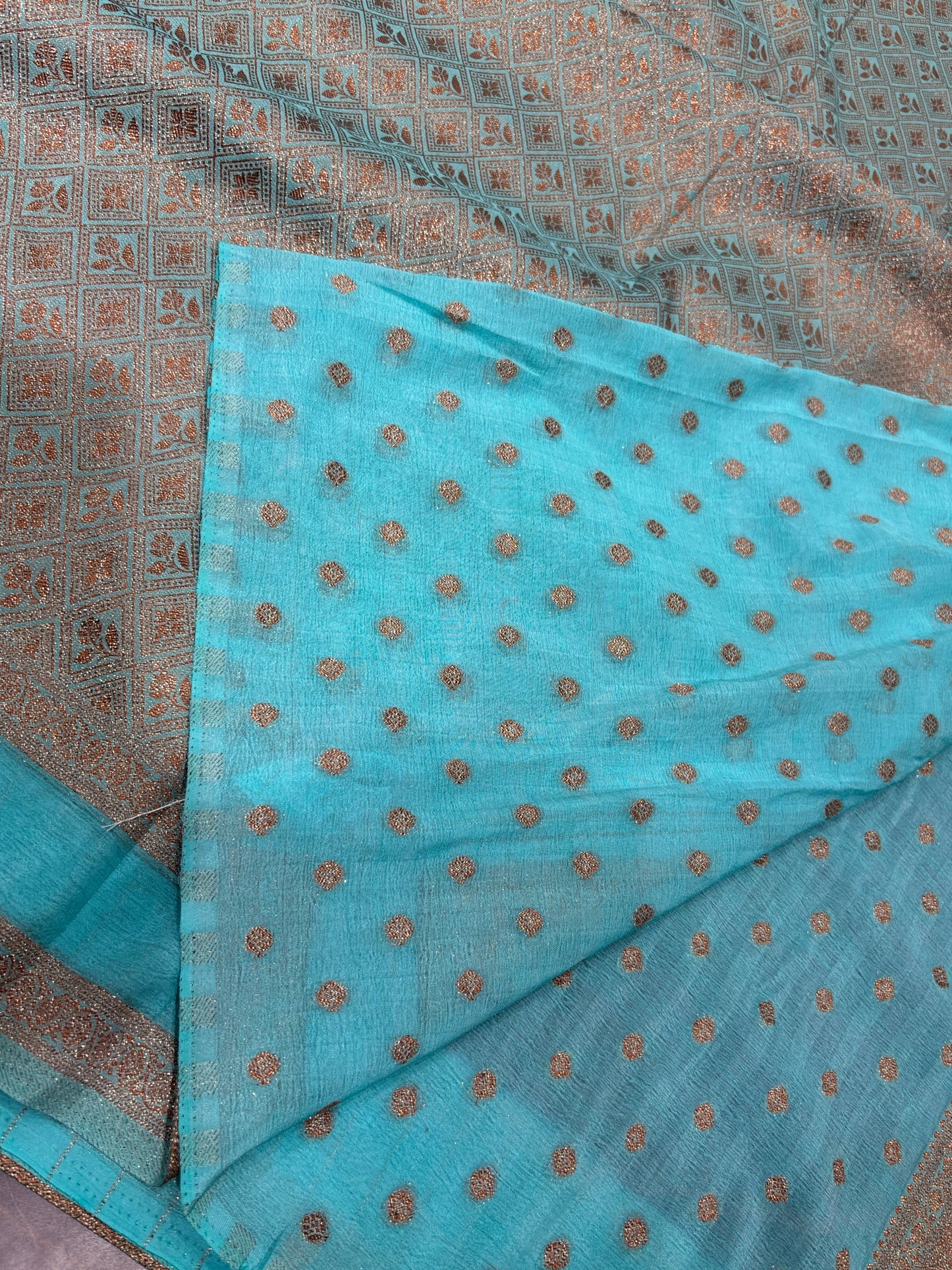 Chiffon georgette saree