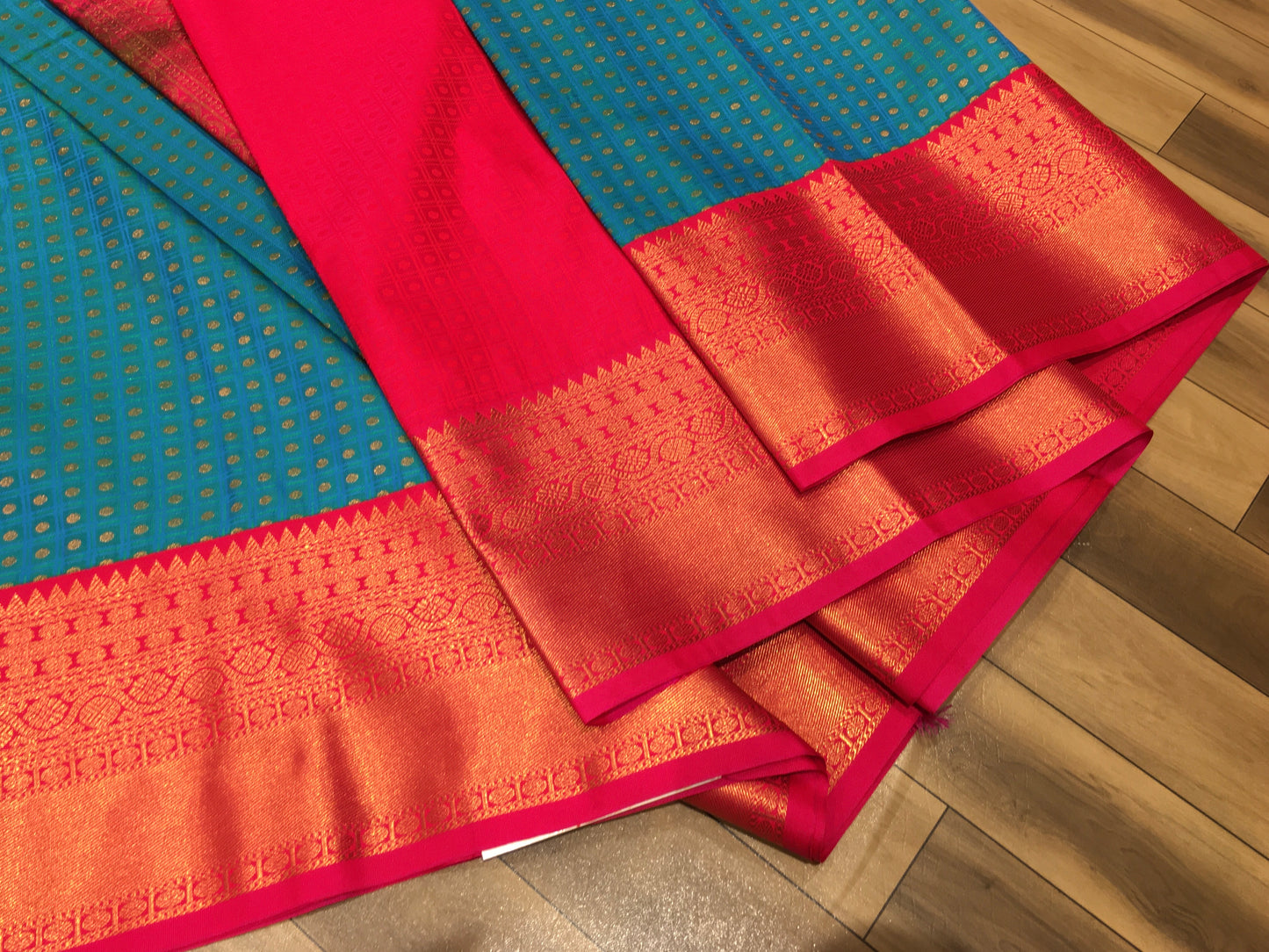 Semi Kanchipuram silk