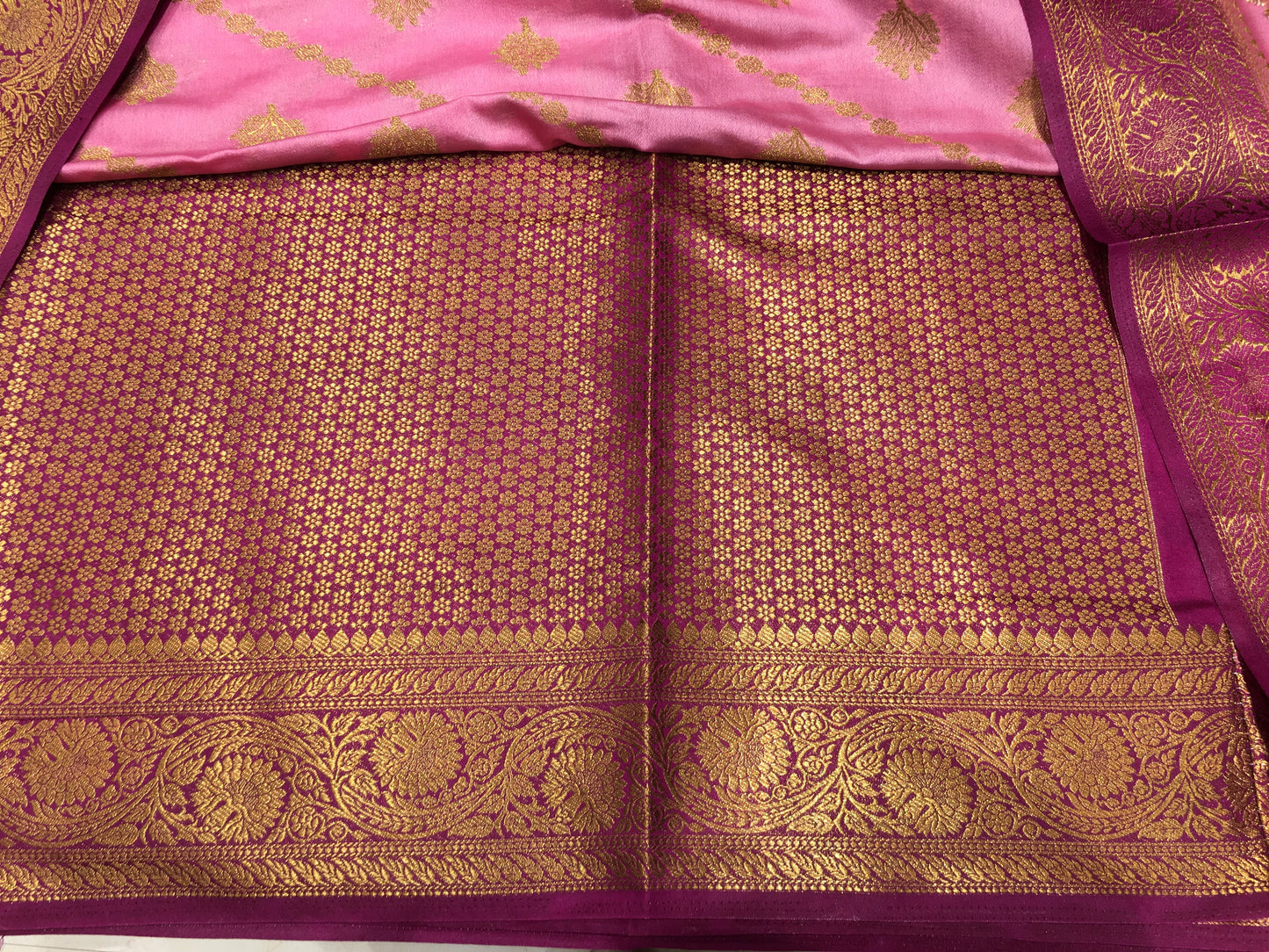 Raw silk Saree