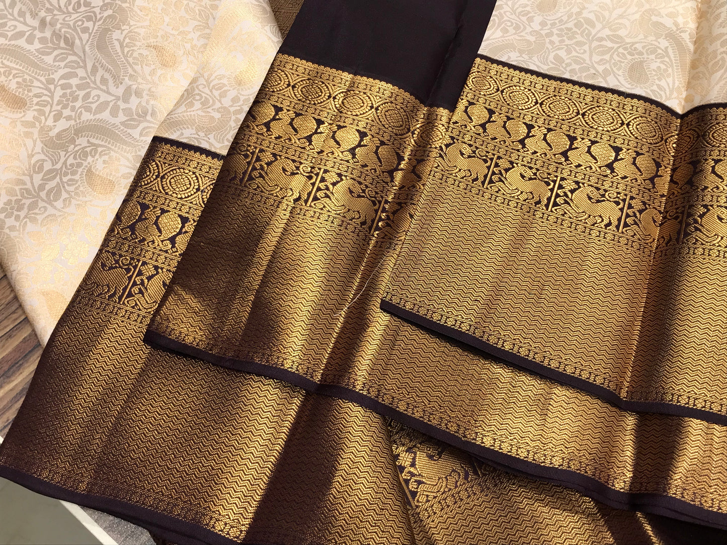 Pure Kanchipuram silk