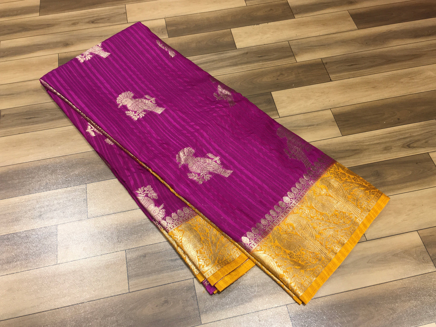 Raw silk saree