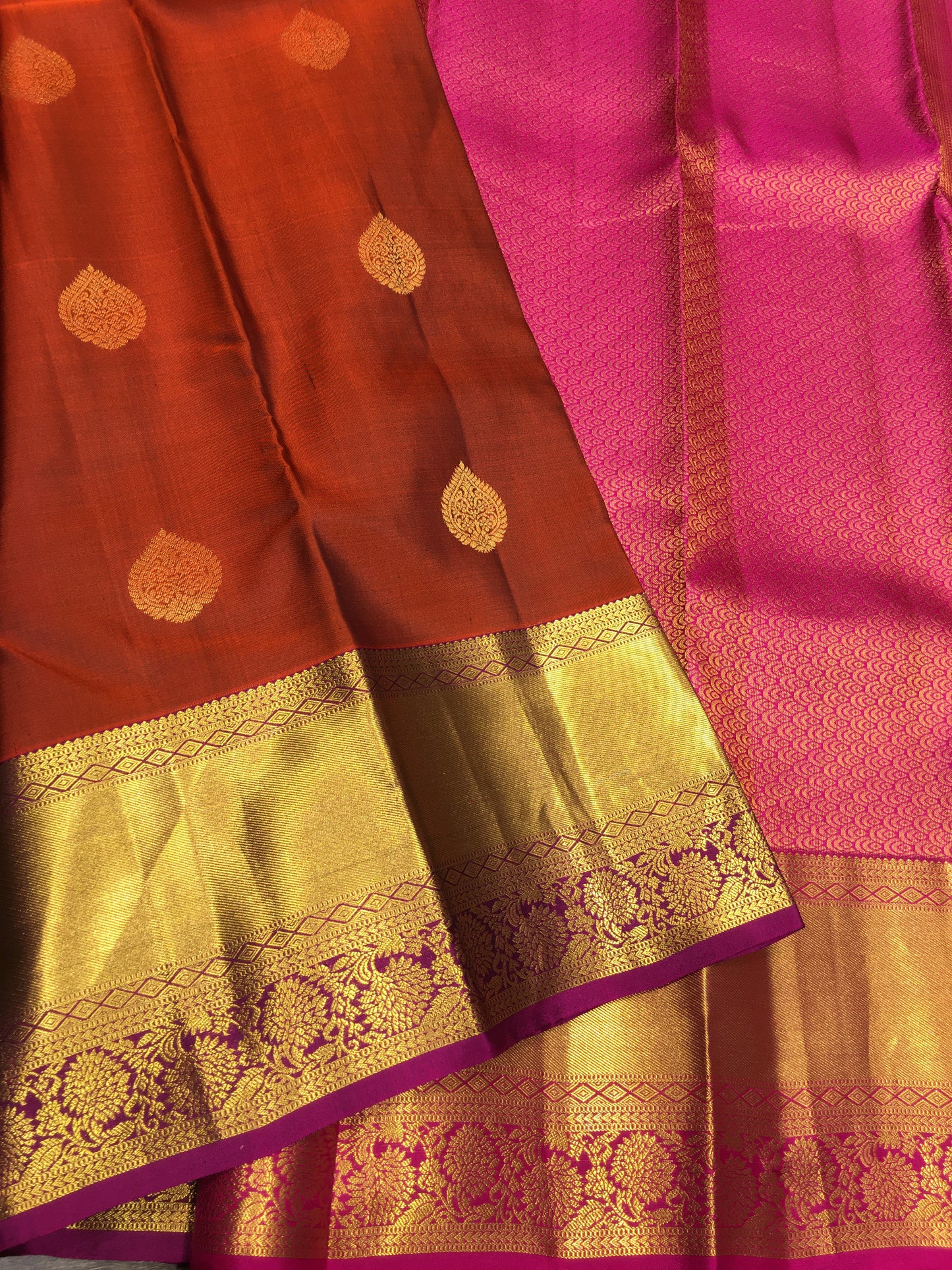 Pure Kanchipuram silk