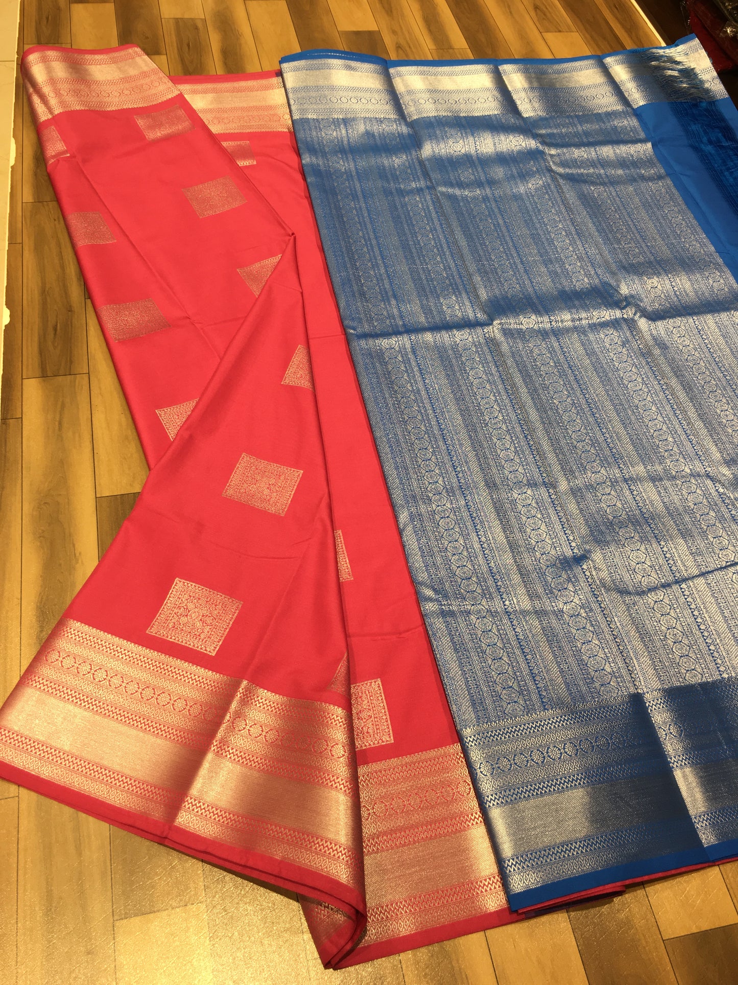 Semi Kanchipuram silk