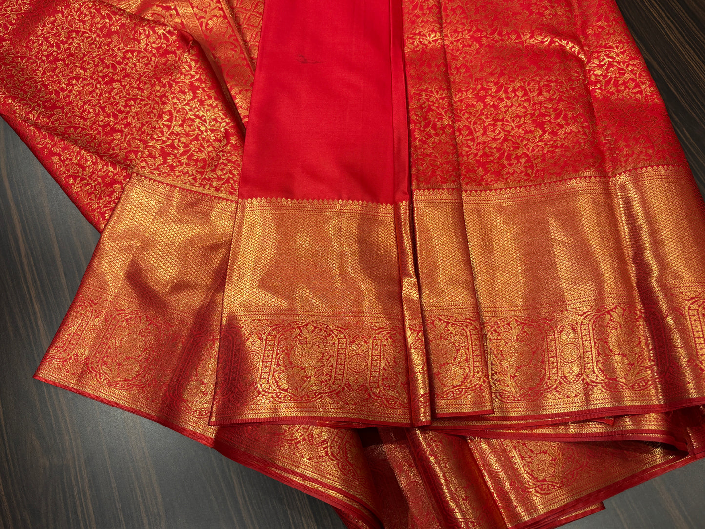 Semi Kanchipuram silk