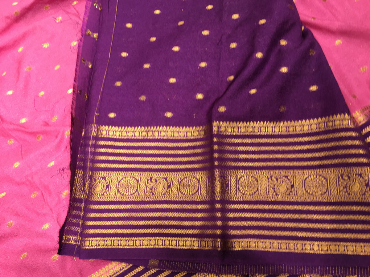 Semi Mysore Crape Silk