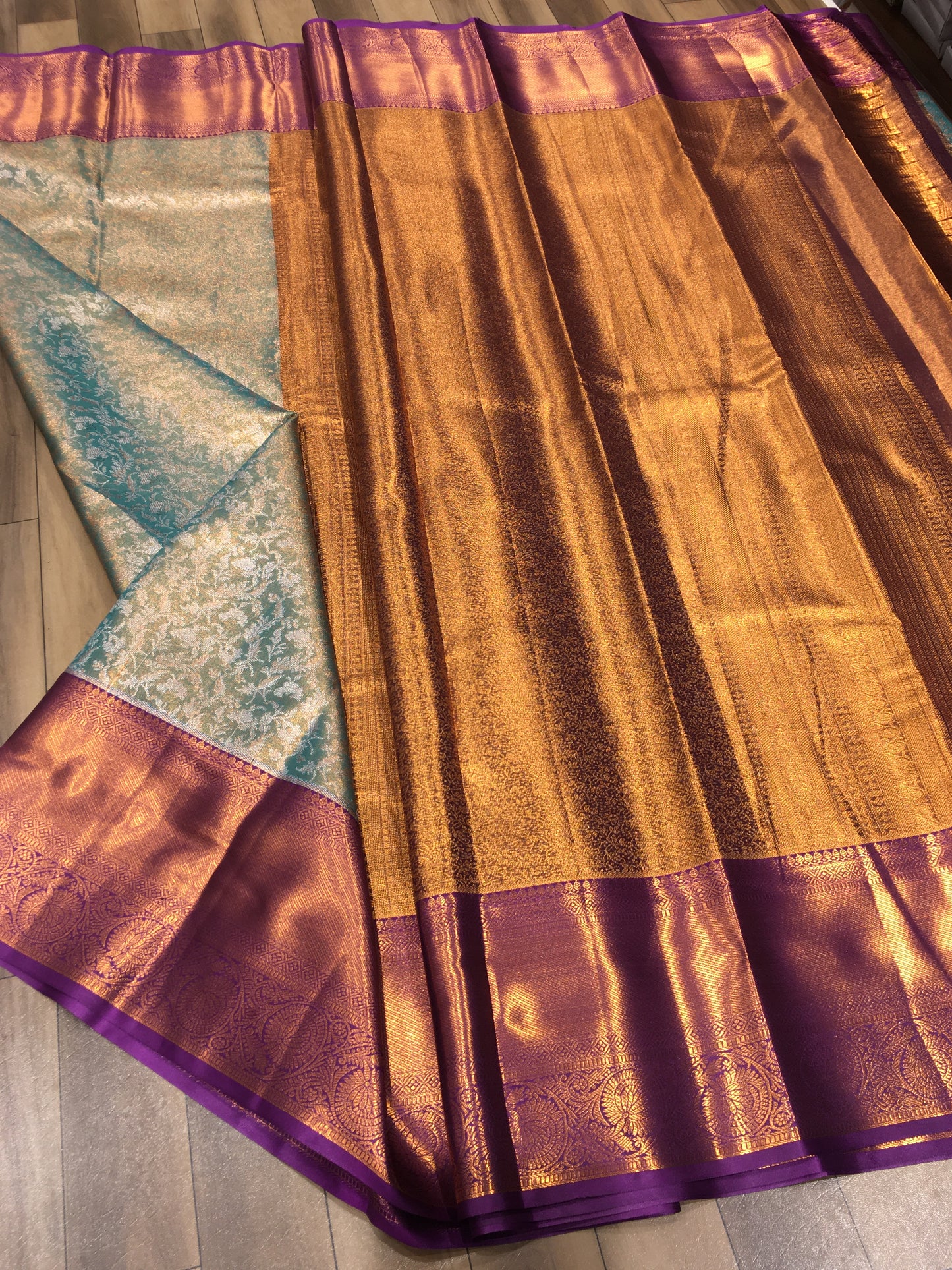 Semi Kanchipuram tissue