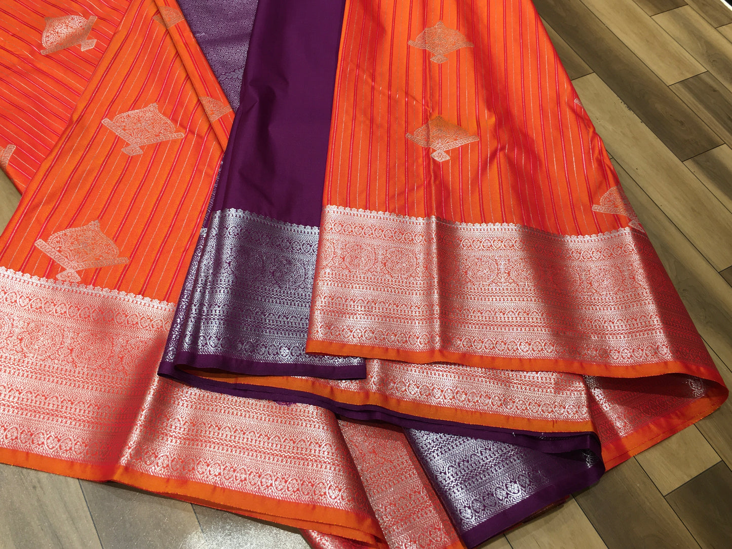Semi Kanchipuram silk