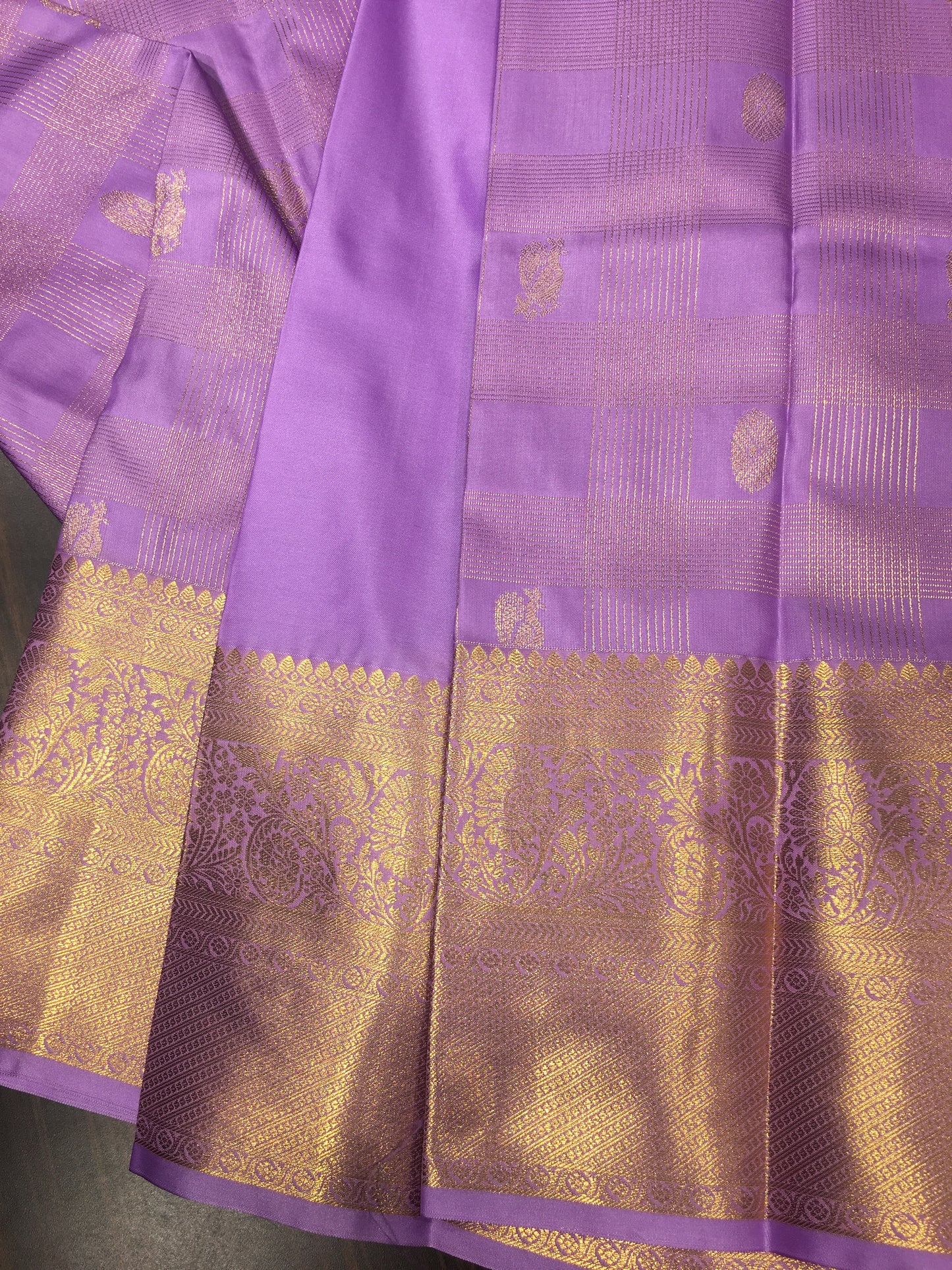 Semi Kanchipuram silk