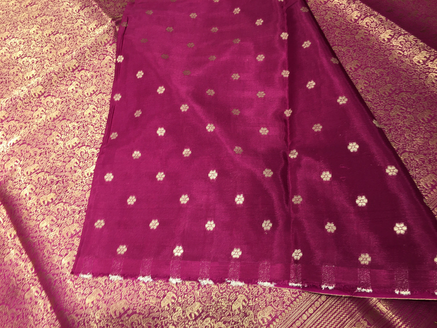Semi Mysore crape