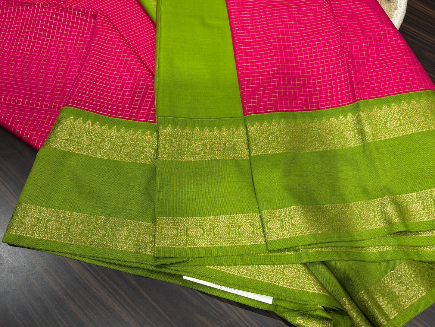 Semi Kanchipuram silk