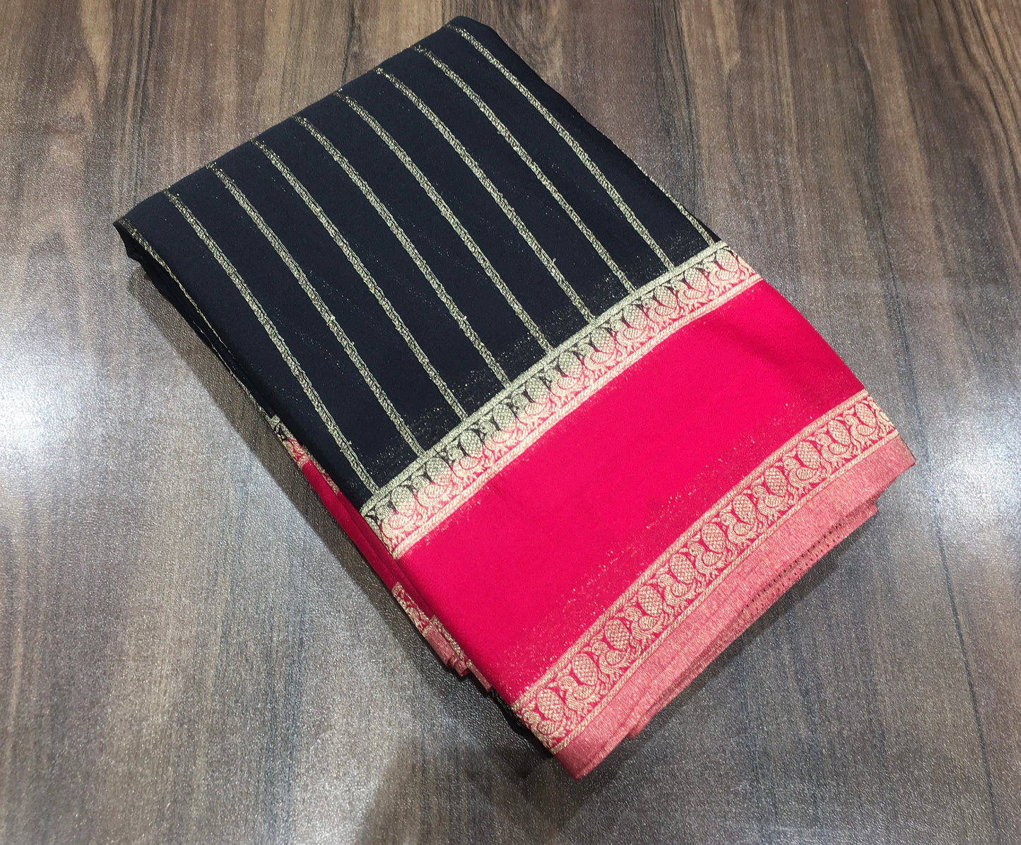 Semi Mysore Crape Silk