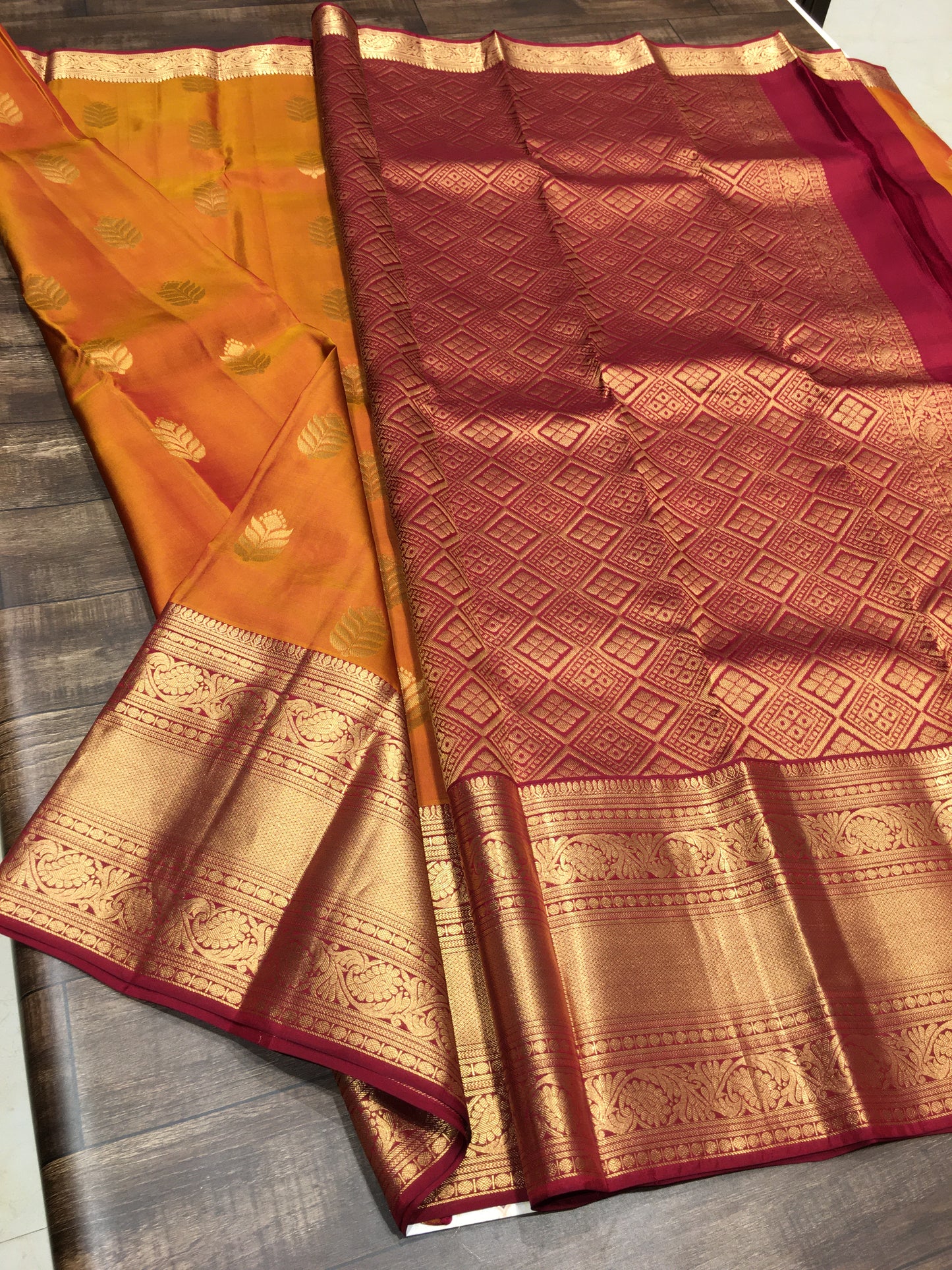 Pure Kanchipuram silk