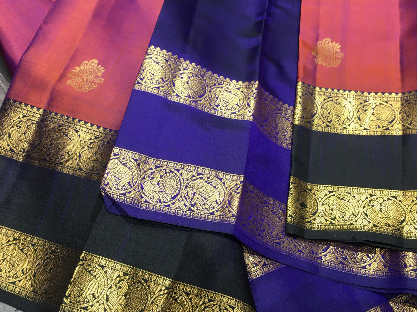 Pure Kanchipuram silk