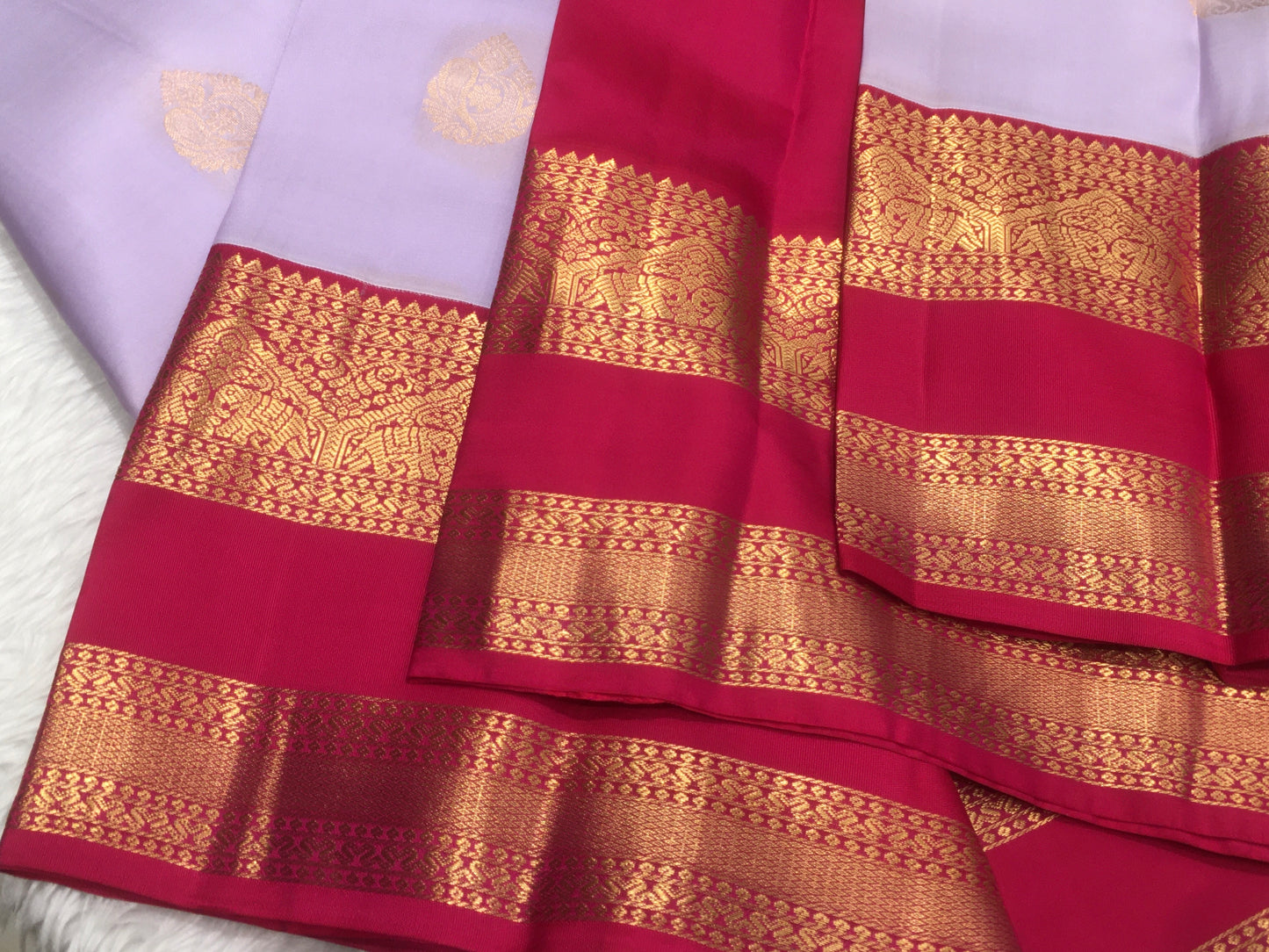 Pure Kanchipuram silk