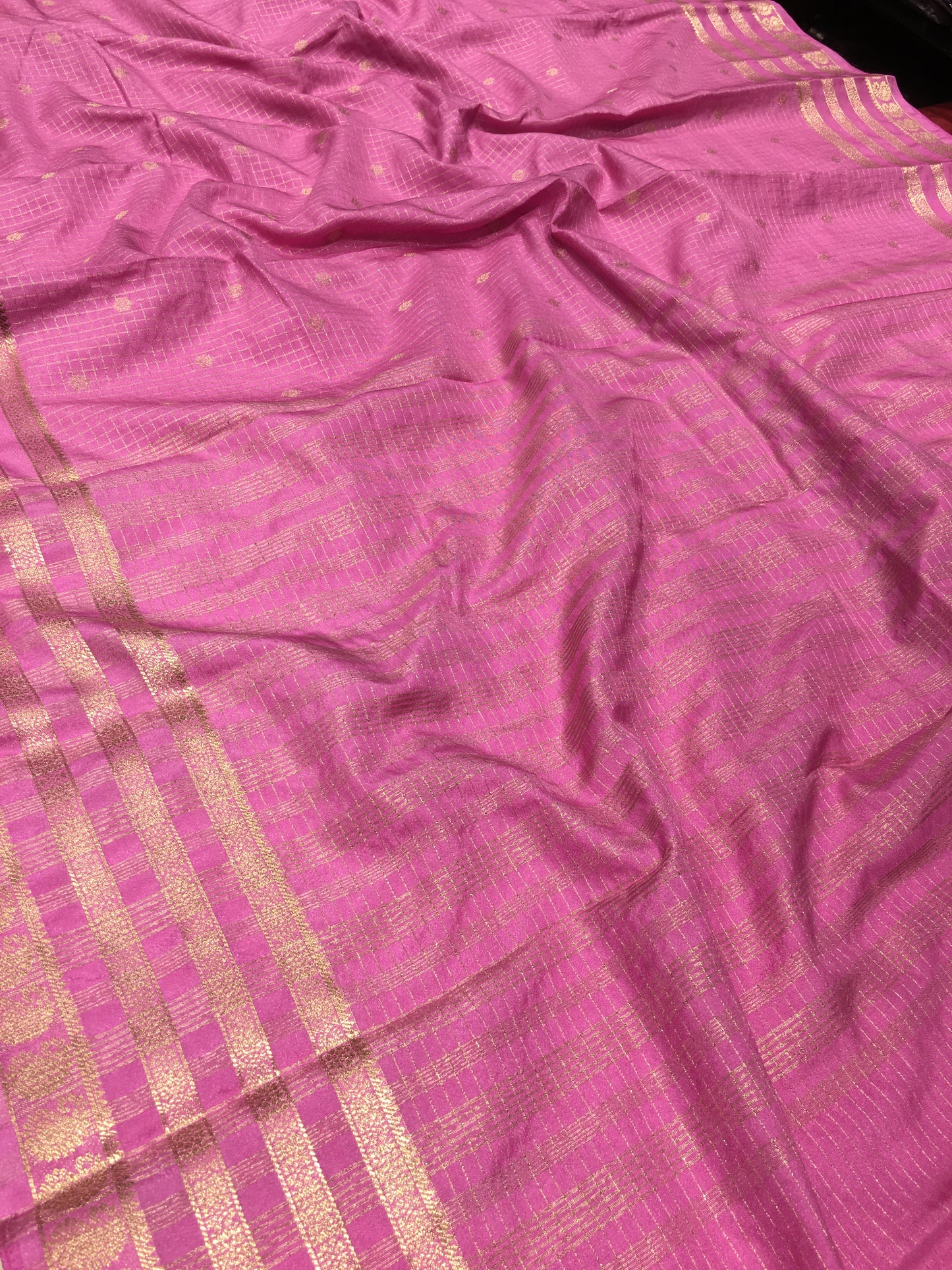Semi Mysore Crape Silk