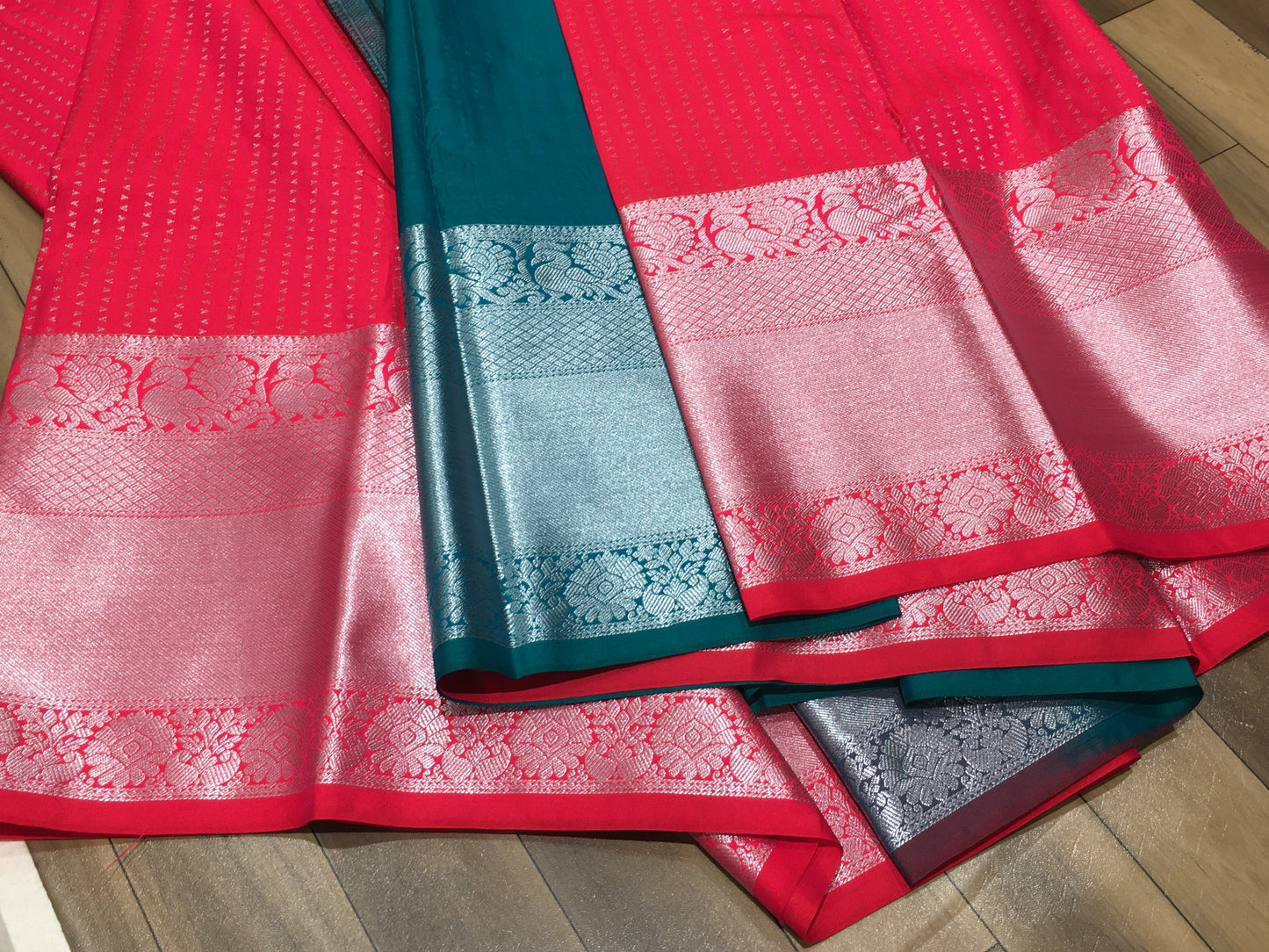 Semi Kanchipuram silk