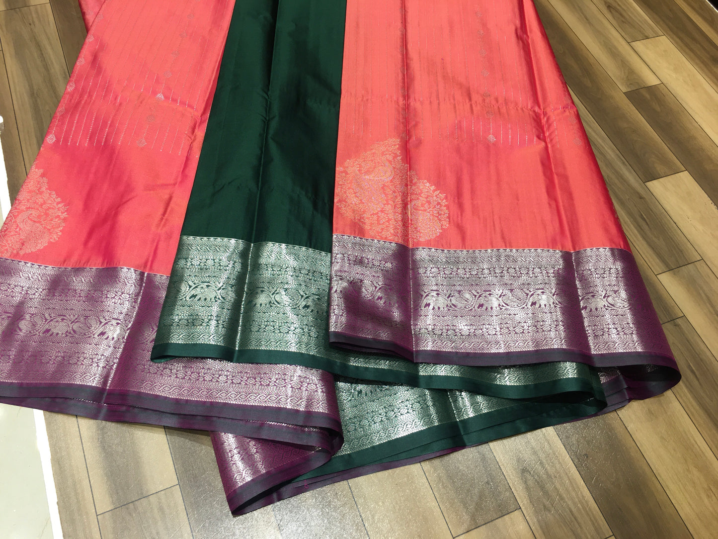 Semi Kanchipuram silk