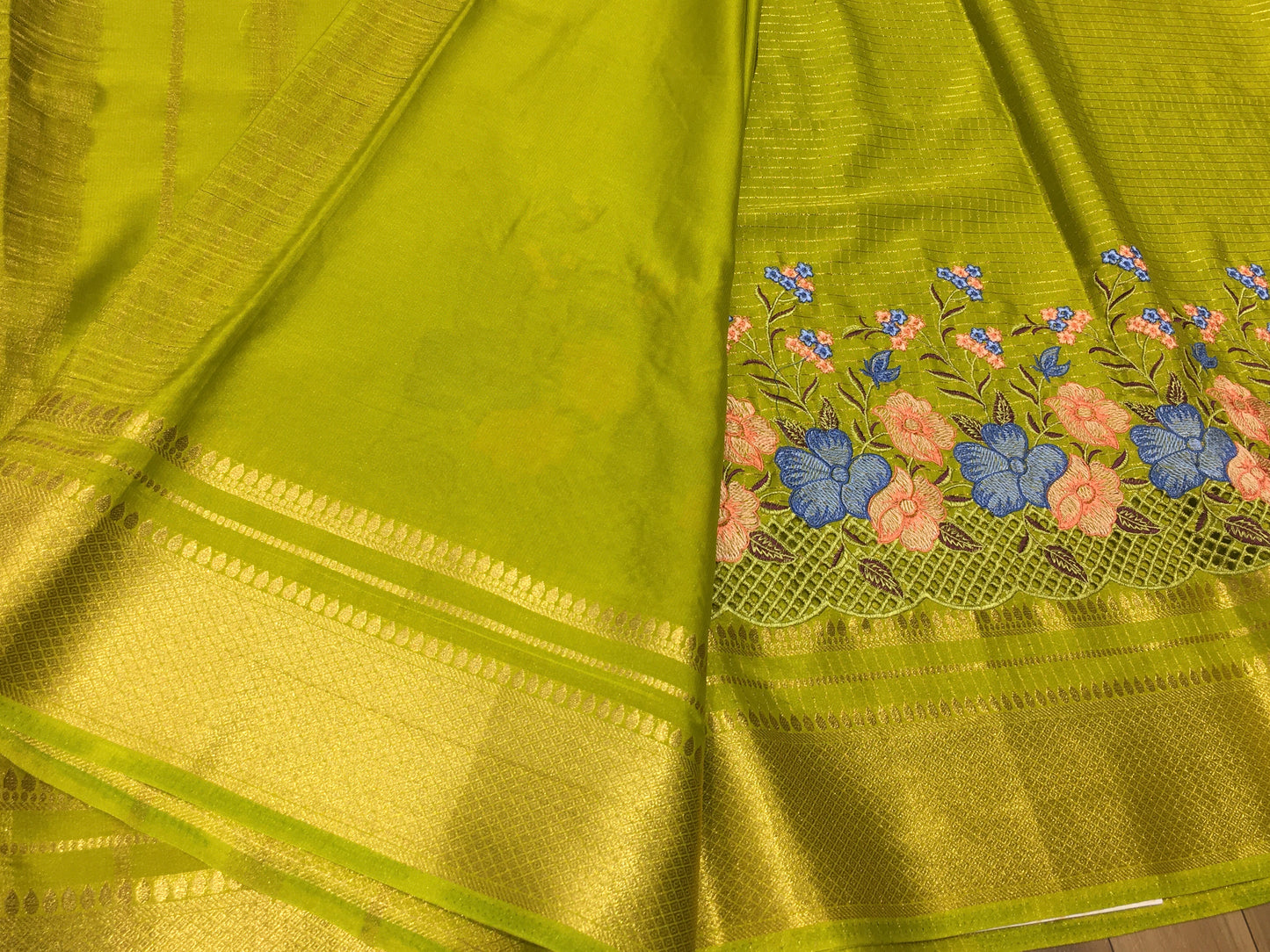 Semi Mysore crape silk