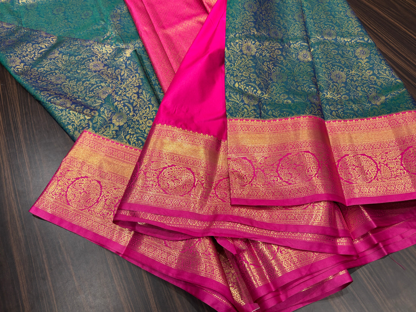 Semi Kanchipuram silk
