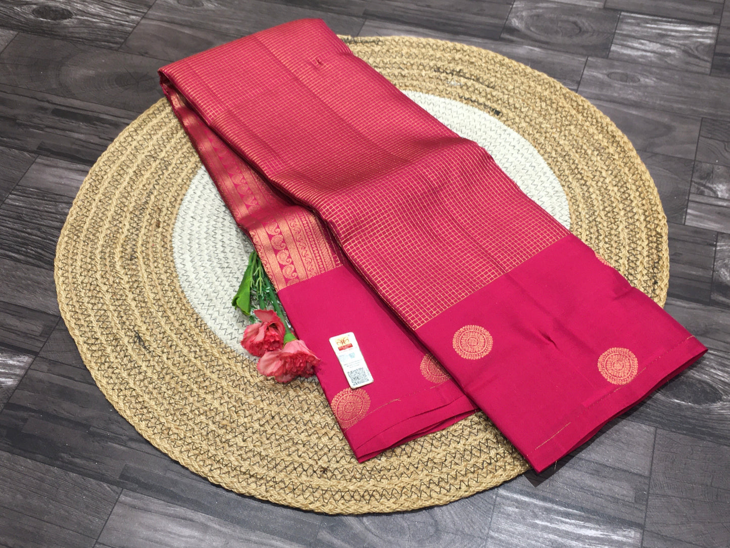 Pure Kanchipuram silk