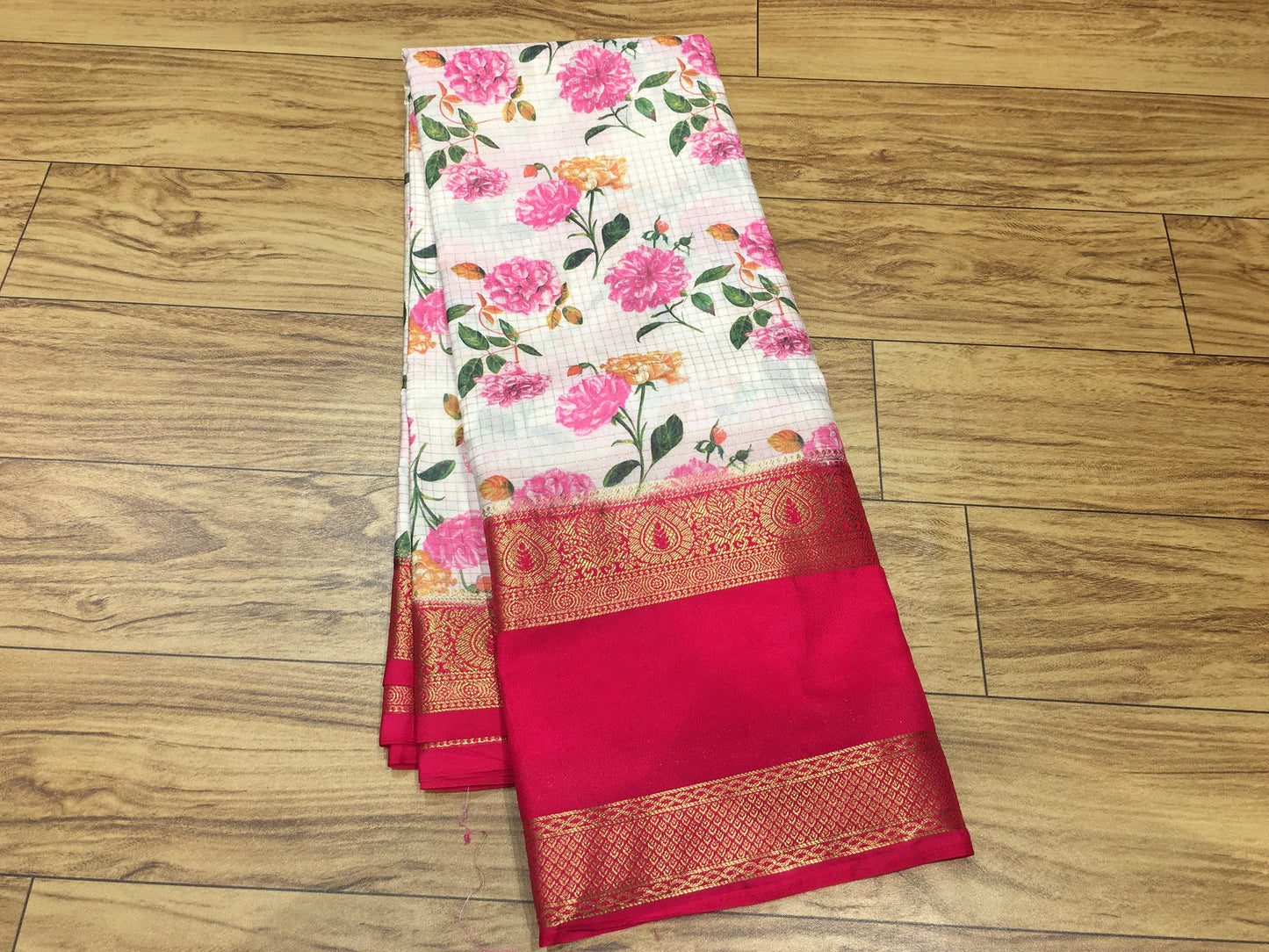 Semi Mysore Crape Silk