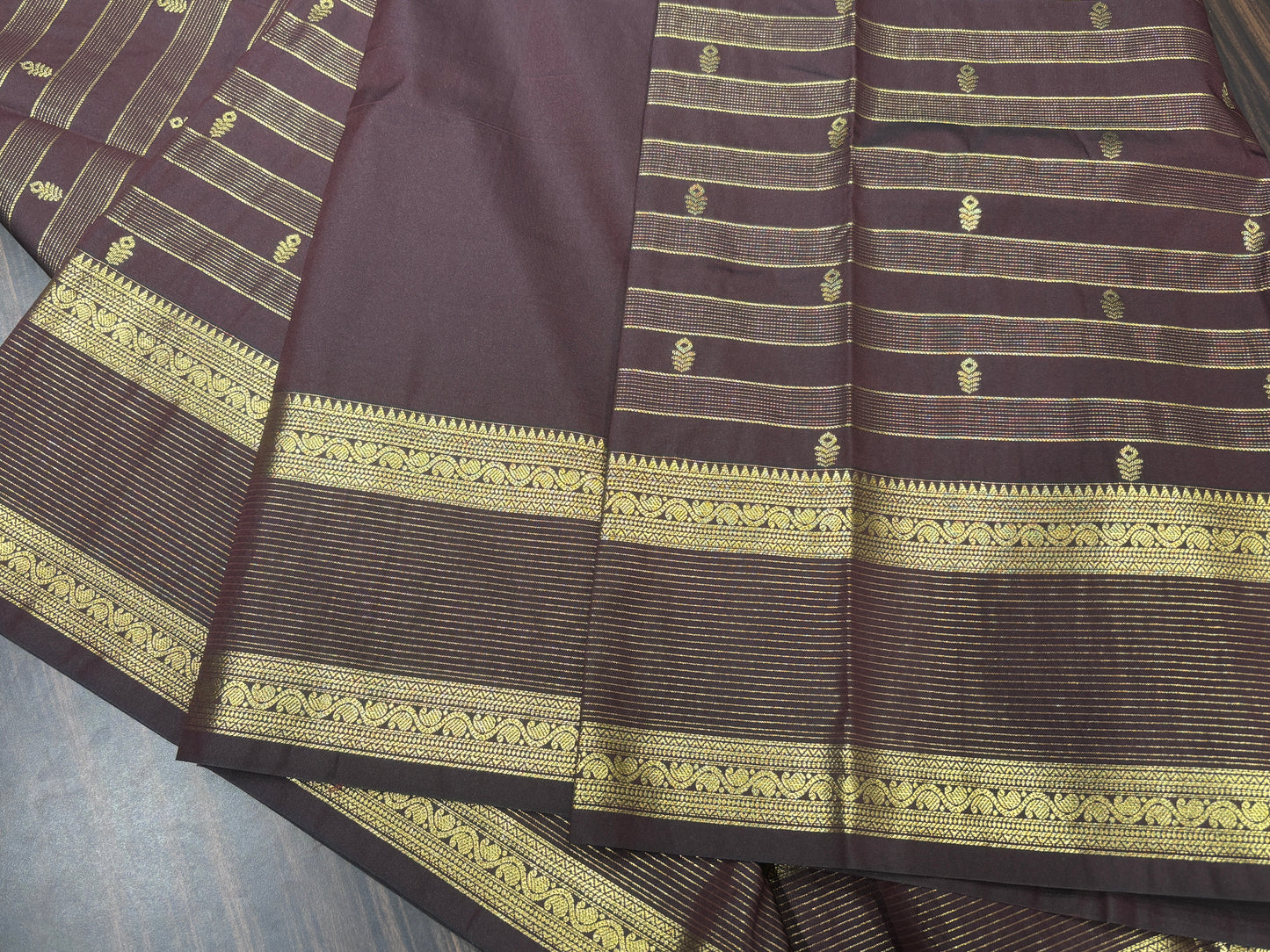 Semi Kanchipuram silk