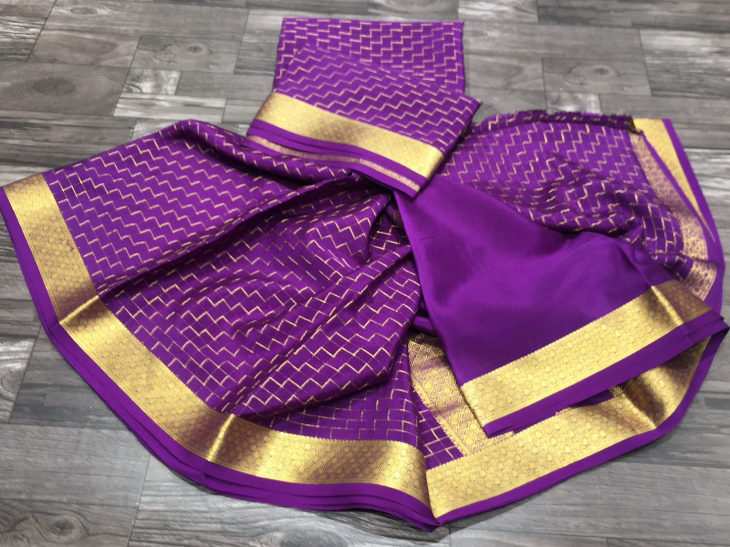 Pure Mysore Silk