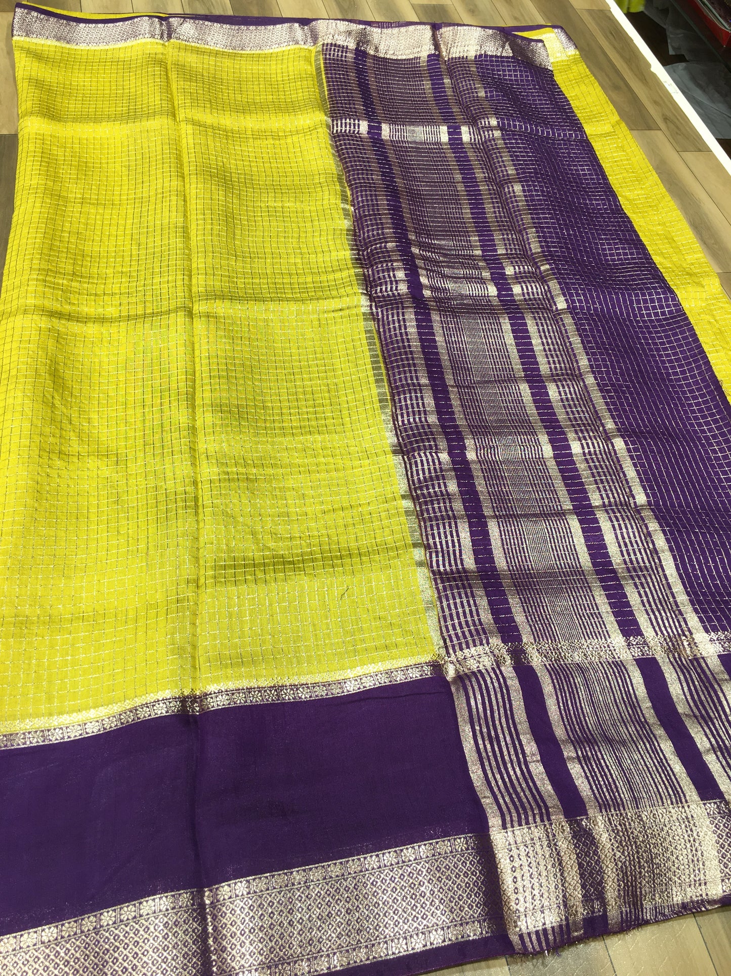 Moonga Crape Saree
