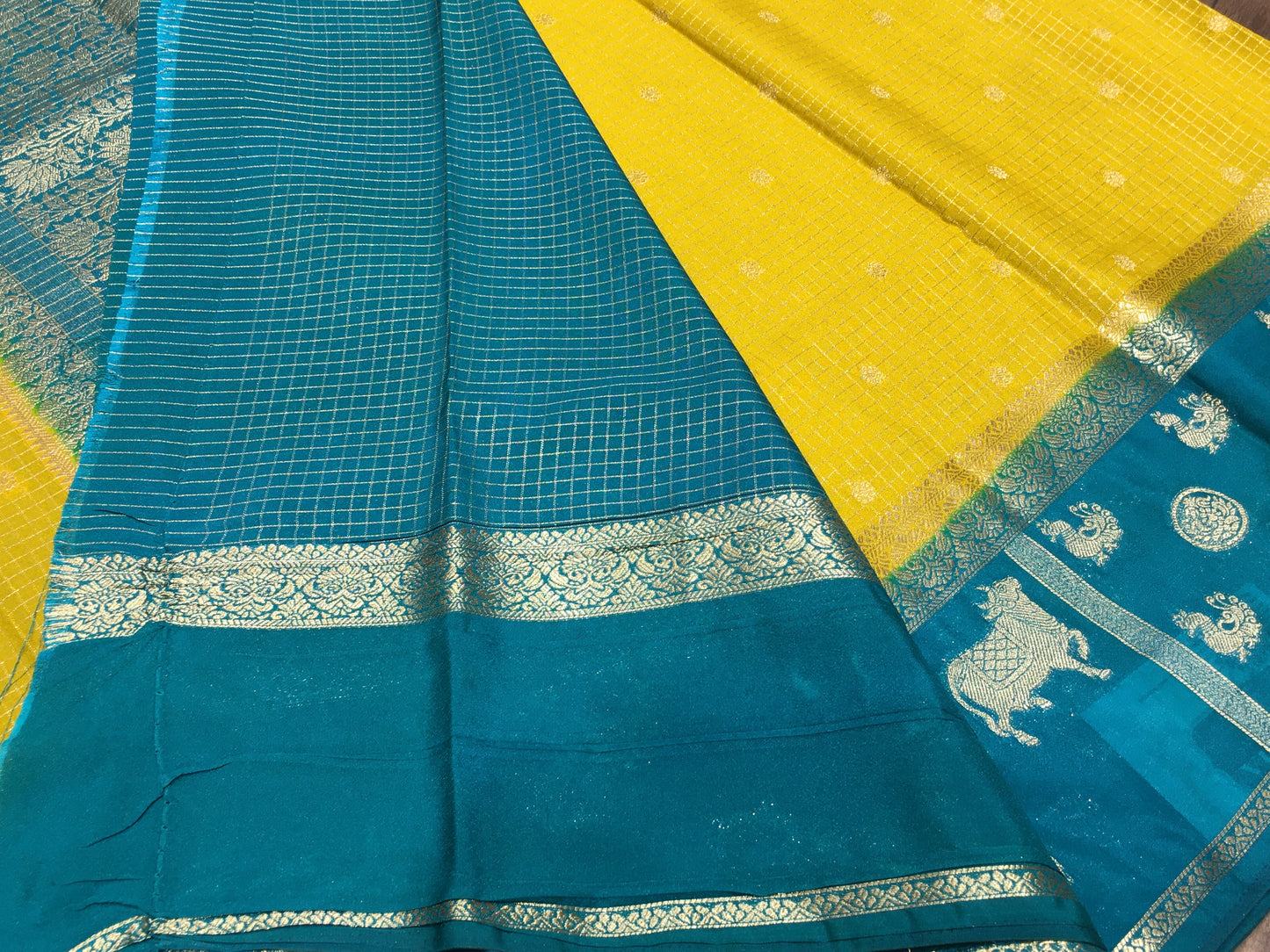Semi Mysore crape