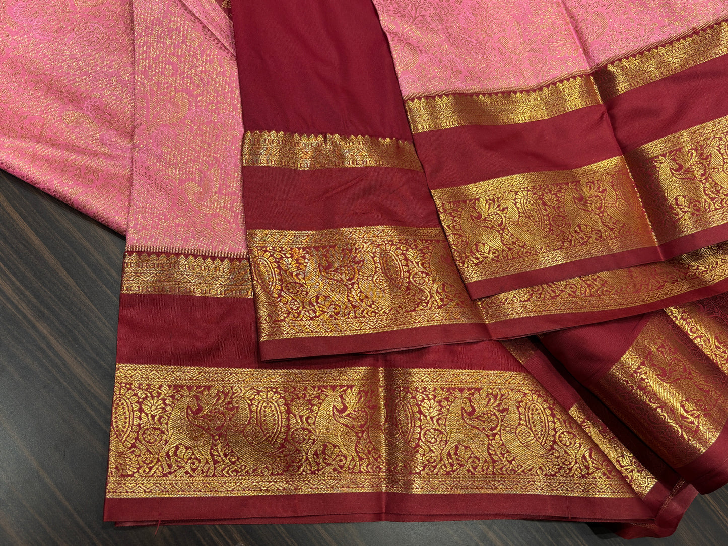 Semi Kanchipuram silk