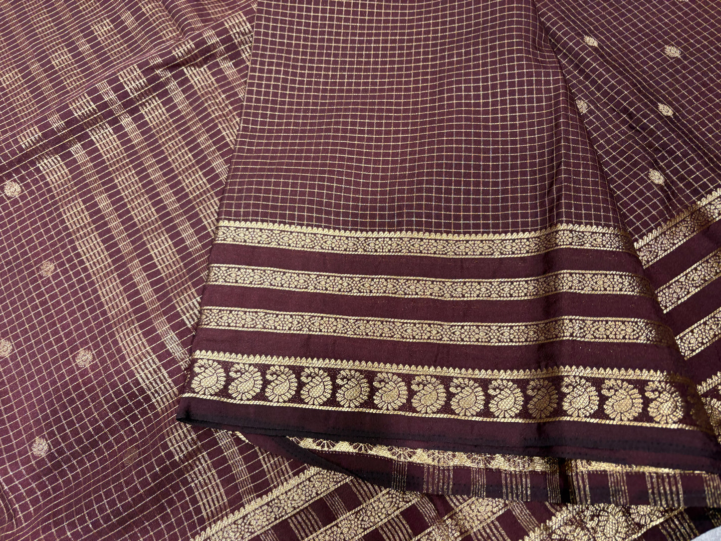 Semi Mysore crape