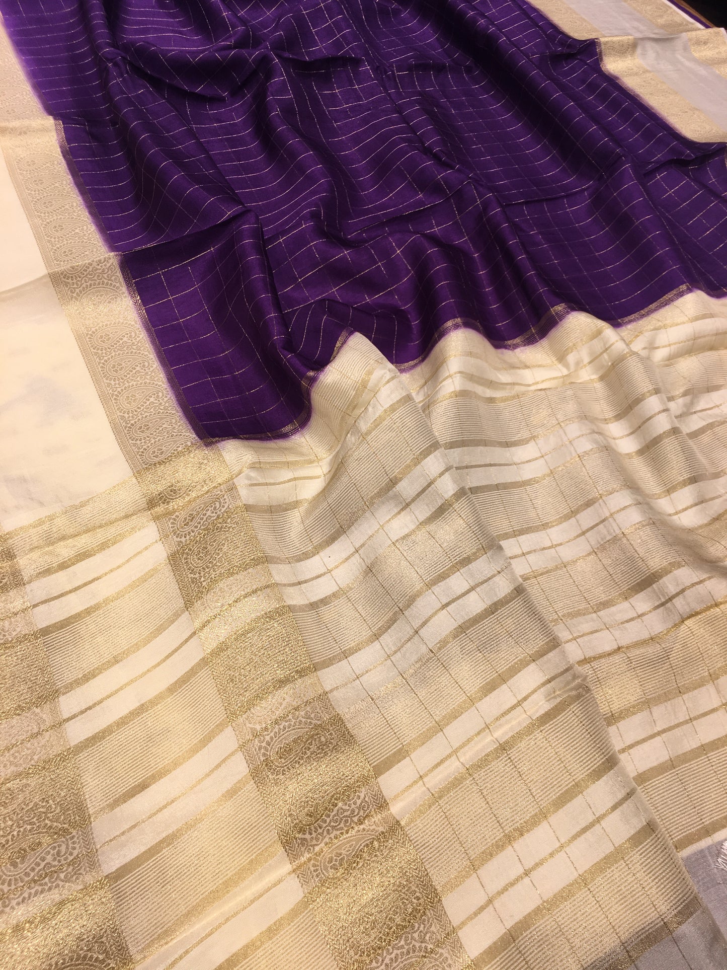 Moonga Crape Saree